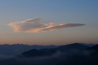Sunrise from Jili Dzong, Druk Path Trek