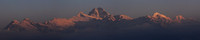 Sunrise from Jili Dzong, Druk Path Trek