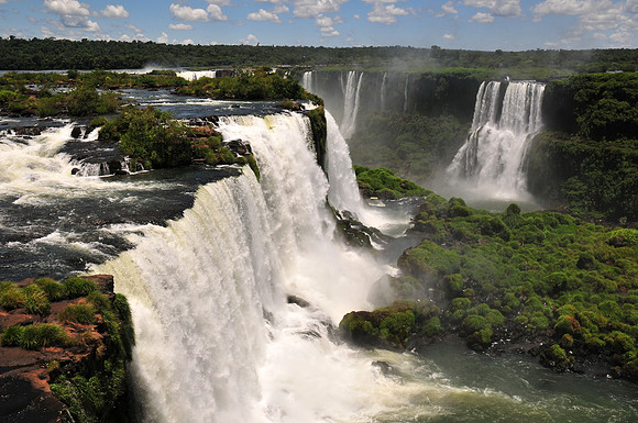 Salto Floriano, from the Brazilian observation tower