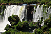Salto San Martin from the Circuito Superior on the Argentinian side