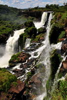 Salto San Martin from the Circuito Superior on the Argentinian side