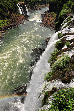 Salto Santa Maria and Rio Iguazu, from the Brazilian viewing platform