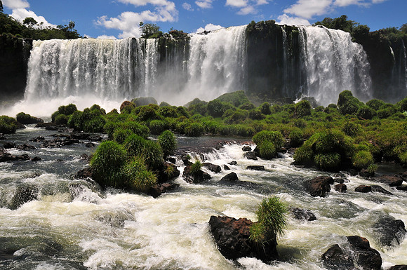 Salto Floriano, from the Brazilian viewing platform