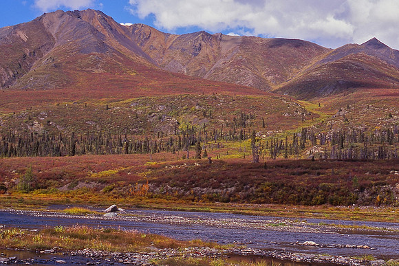 Cathedral Mountain and the North Klondike River
