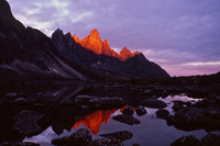 Tombstone Mountain from Talus Lake