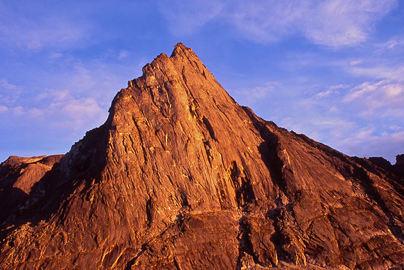 Unnamed peak just east of Tombstone Mountain