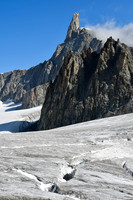 The Dent du Géant from Rifugio Torino