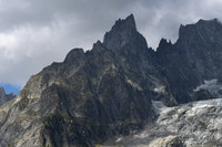The Aiguille Noire de Peuterey from Entrèves