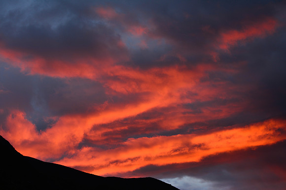 Sunset from Jancarurish camp