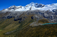 Rinrijirca viewed during the climb to Punta Unión