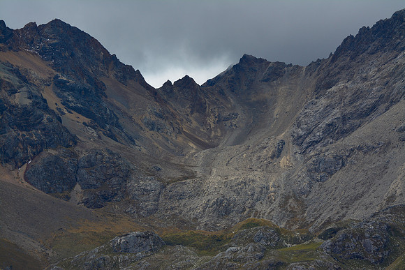 Looking back to Caracara Pass