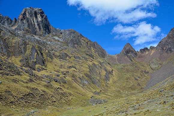 Looking back to Yanacon Pass