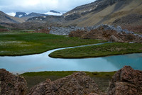 The upper Brazeau River below Cataract Pass