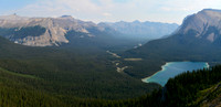 Pinto Lake from above Sunset Pass