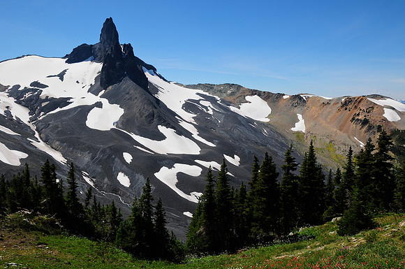 The Black Tusk from Empetrum Ridge