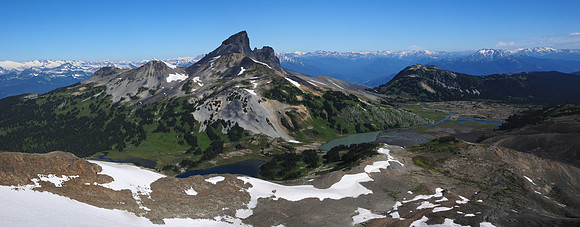 The Black Tusk from Panorama Ridge