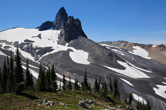 The Black Tusk from Empetrum Ridge