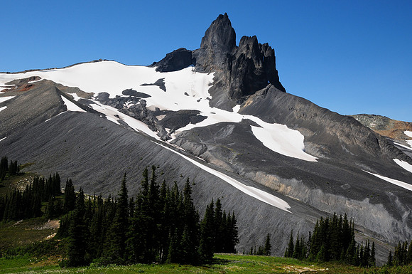 The Black Tusk from Empetrum Ridge