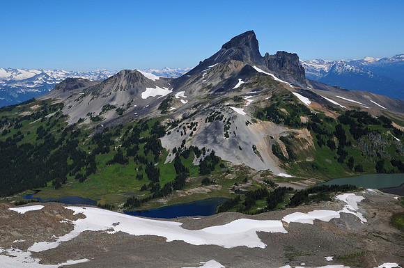 The Black Tusk from Panorama Ridge