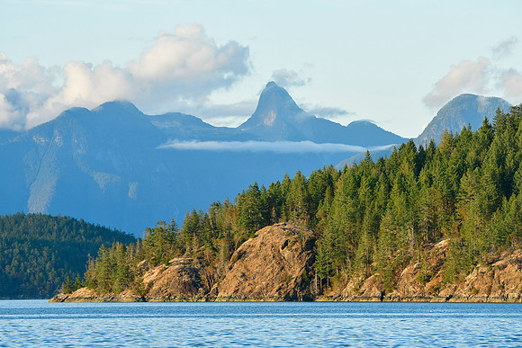 Mount Denman from Feather Cove