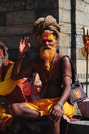 Sadhu, Pashupatinath, Kathmandu