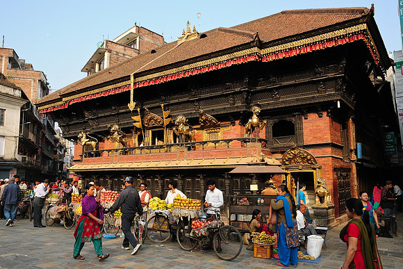 Akash Bhairav Temple, Indra Chowk, Kathmandu