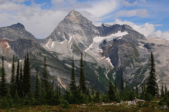 Mount Sir Donald from the Abbott Ridge Trail