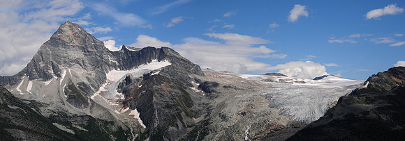 Mount Sir Donald and the Illecillewaet Glacier from the Abbott Ridge Trail