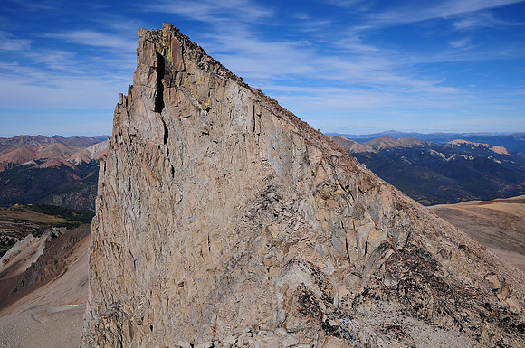 Mount Sheba's lower summit