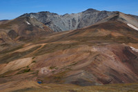 Looking north from above Deer Pass