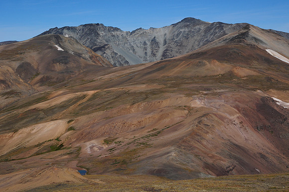 Looking north from above Deer Pass