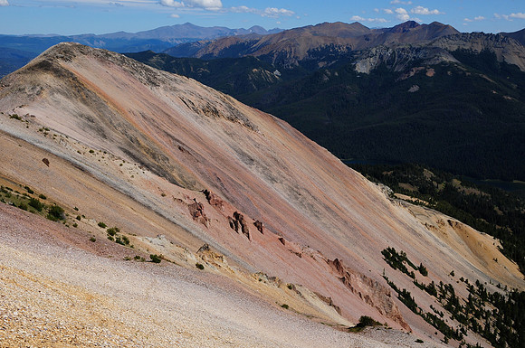 The southern end of Sheba Ridge
