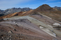 Looking north along Sheba Ridge