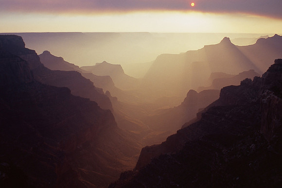 Sunset from Cape Royal, North RIm