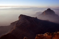Freya Castle and Vishnu Temple from Cape Royal, North Rim