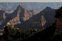 Vishnu Temple from Cape Final, North Rim