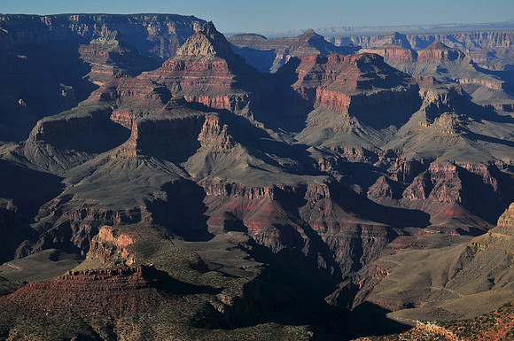 The view from Grandview Point, South Rim