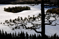 Spring breakup on Whitefish Lake, Centennial Ridges Trail