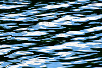 A light breeze on the surface of the lake