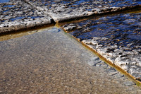 Limestone slabs at Halfway Log Dump
