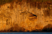 Cave Point cliff face