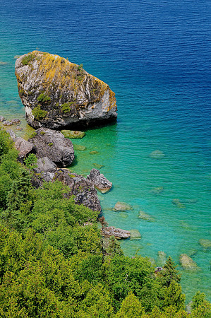 View from the Bruce Trail west of High Dump