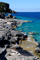 Cave Point from Halfway Log Dump