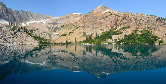 Mount Cramer from Lake Lucille, Sawtooth Wilderness