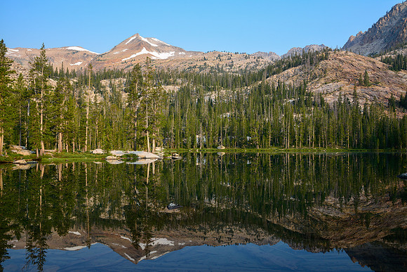 En route from Imogene Lake to Lake Lucille, Sawtooth Wilderness