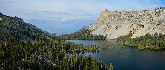 El Capitan and Alice Lake, Sawtooth Wilderness