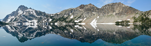 Mount Regan and Sawtooth Lake, Sawtooth Wilderness