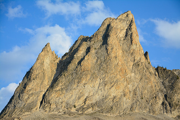 El Capitan from the small lakes just north of Alice Lake, Sawtooth Wilderness