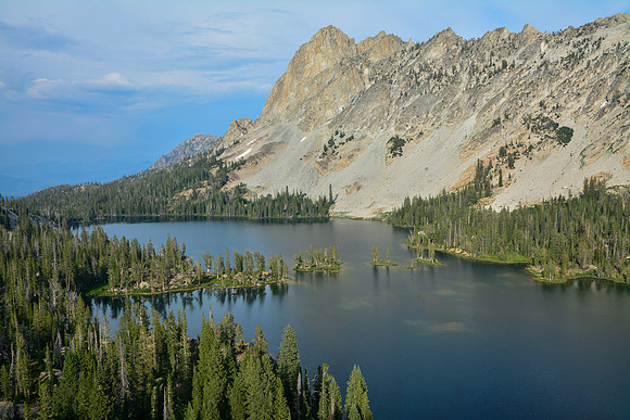 El Capitan and Alice Lake, Sawtooth Wilderness