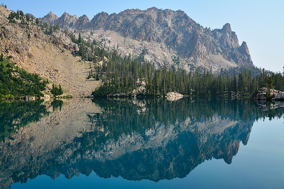 The mountains northeast of Lake Lucille, Sawtooth Wilderness